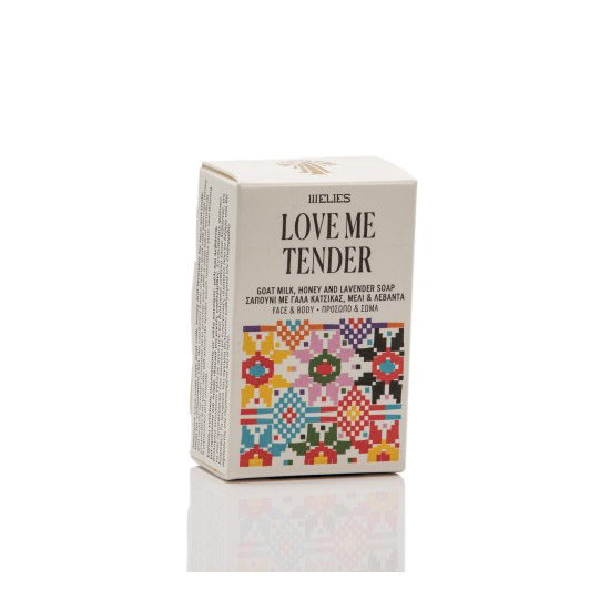 111 Elies Love me tender - Σαπούνι με γάλα κατσίκας & μέλι 100gr