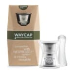WayCap Complete Kit refillable stainless steel capsules for Nespresso