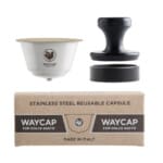 WayCap Basic Kit refillable capsule for Dolce Gusto stainless steel