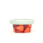 Food Huggers Lid – Silicone lid with glass XS