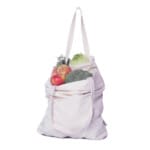 Τσάντα για ψώνια από οργανικό βαμβάκι 40cm x 37 cm x 10 cm