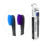 Humble Set of adult toothbrushes plant-based toothbrushes Sensitive 2pcs (Blue,Purple) (Copy)