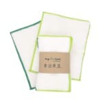 Biodegradable cleaning wipes made of 100% bamboo viscose – Set of 4 pieces