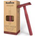 Bambaw Επαναχρησιμοποιήσιμο ξυράφι ασφαλείας Red