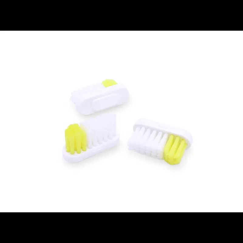 Lamazuna Σετ 3 κεφαλών οδοντόβουρτσας – Soft Λευκό – Κίτρινο