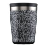 Chilly’s Coffee Cup Ισοθερμικό Ποτήρι Καφέ από Ανοξείδωτο Ατσάλι Artist Series Osseous Horde 340ml