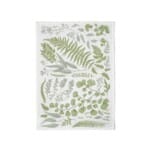 Chic Mic Οργανική πετσέτα κουζίνας – Green Leaves 50 x 70 cm