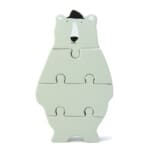 Trixie Wooden Baby Puzzle Mr Polar Bear