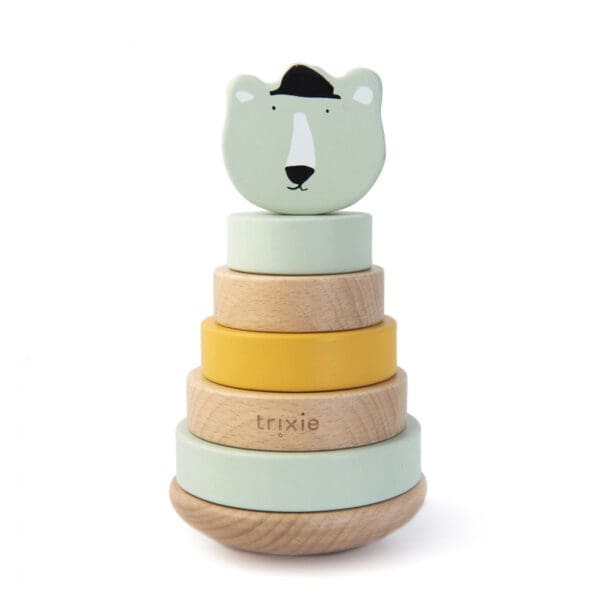 Trixie ξύλινο παιχνίδι Stacking Toy Mr. Polar Bear