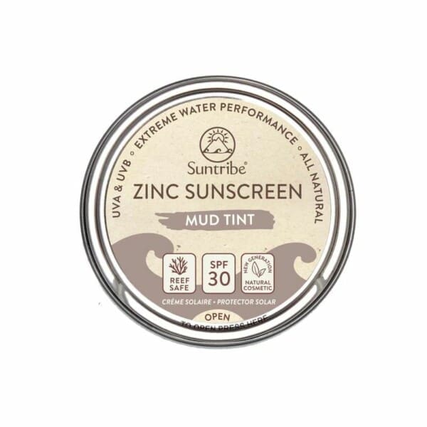Suntribe  αθλητικό αντηλιακό Face & Sport Zinc SPF 30 - Mud Tint 45gr