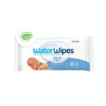 WaterWipes, 100% Biodegradable Odorless Baby Wipes, 99,9% Water, Ages 0+, 60 Wipes