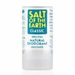 SaltoftheEarth Vegan Deodorant, Crystal 90g, Unscented