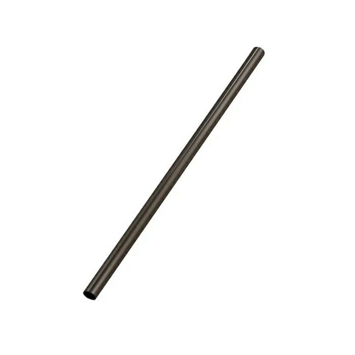 Metallic stainless steel straw black for Freddo