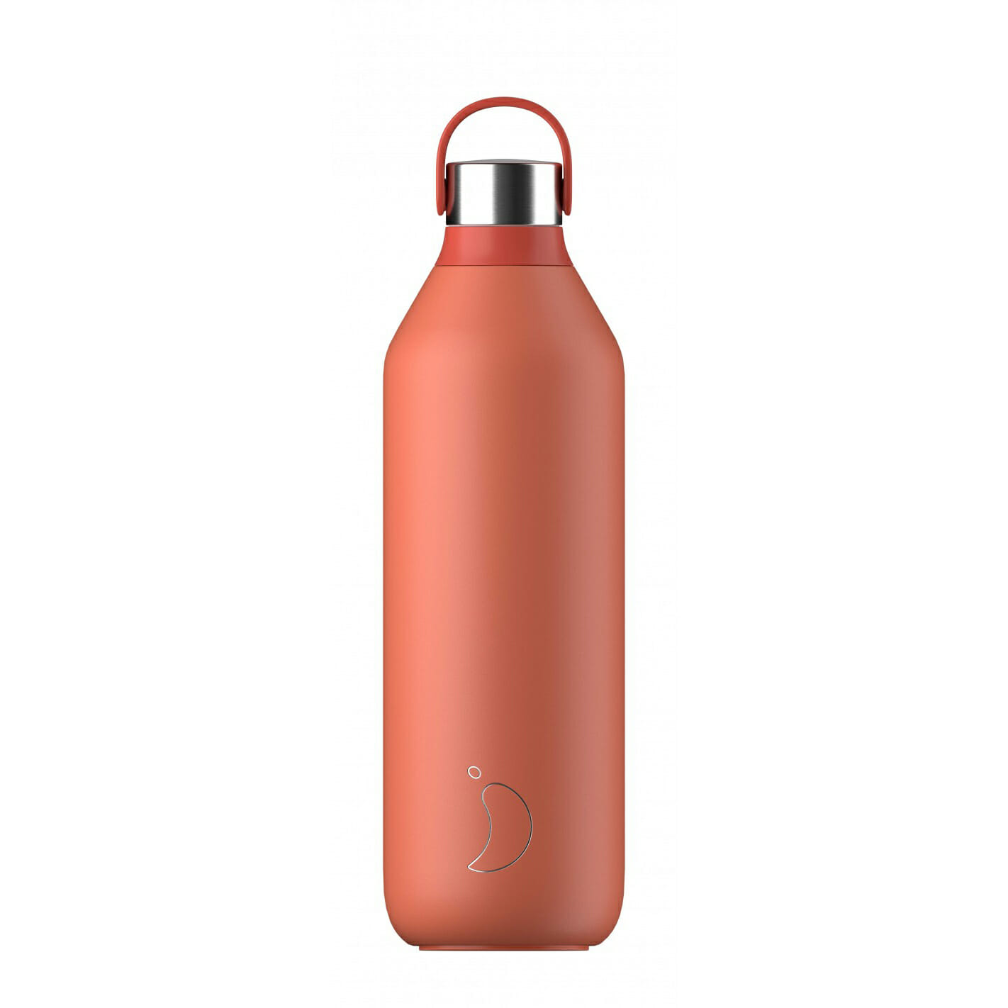 Chilly's S2 ανοξείδωτο ισοθερμικό μπουκάλι Maple Red 1Lt