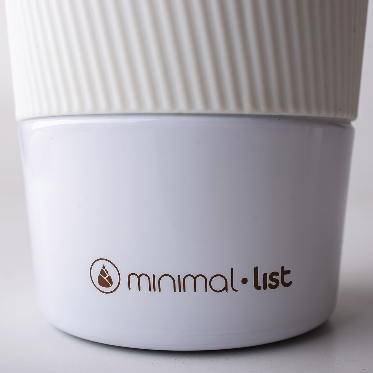 MINIMAL LIST Θερμός – ποτήρι 350ml με μόνωση κενού αέρος