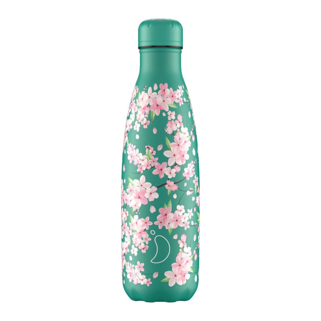Chillys bottle ανοξείδωτο ισοθερμικό μπουκάλι Floral Cherry Blossoms 500ml