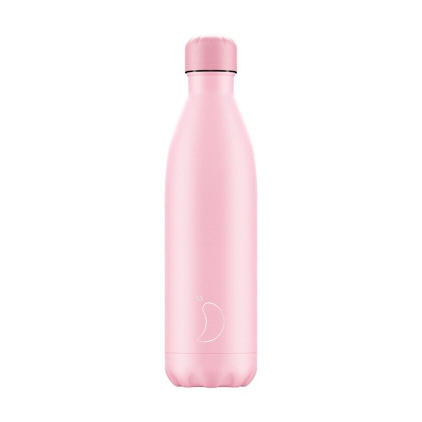 Chilly's ανοξείδωτο ισοθερμικό μπουκάλι All Pastel Pink 500ml