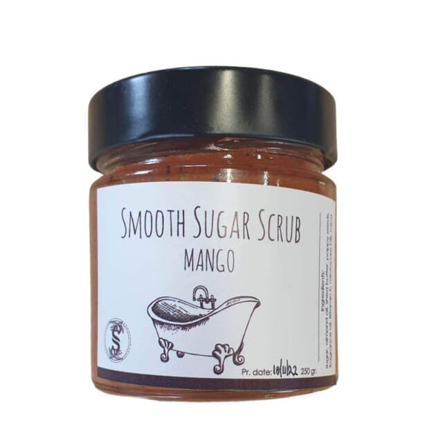 Savvina's Soaps Smooth Sugar Scrub σώματος Mango 250gr