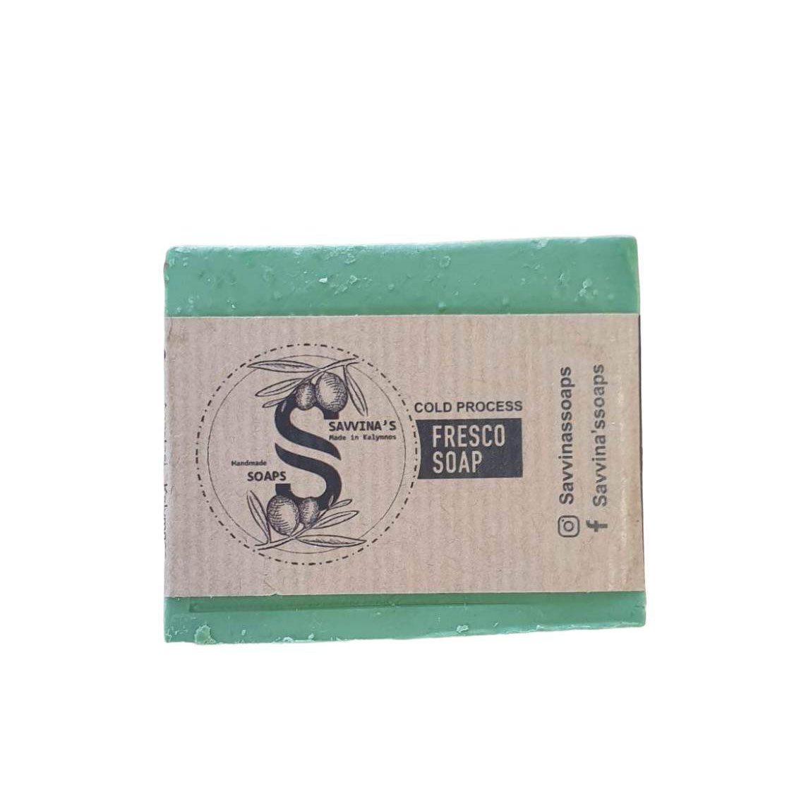 Savvina’s Soaps φυσικό σαπούνι Fresco 100gr