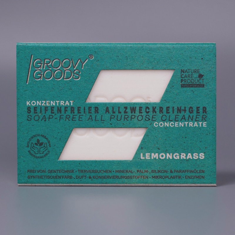 Groovy Goods Soap Free στερεό καθαριστικό γενικής χρήσης Lemongrass 60g