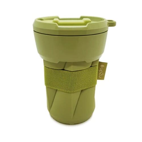 Muc My Useful Cup® Πτυσσόμενο ποτήρι του καφέ Kiwi (πράσινο) 350ml
