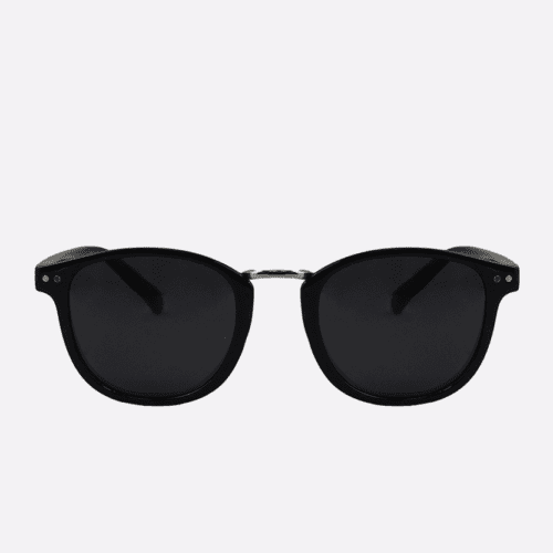 γυαλιά ηλίου Cratos Shinny Black από ανακυκλωμένα πλαστικά