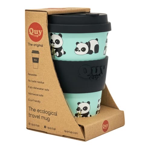 Quy Cup Επαναχρησιμοποιούμενο ποτήρι (R-Pet) Panda 400ml