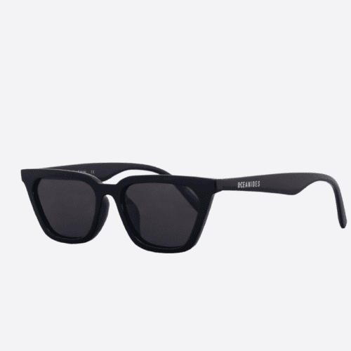 Etna Shiny Black γυαλιά ηλίου από ανακυκλωμένο πλαστικό
