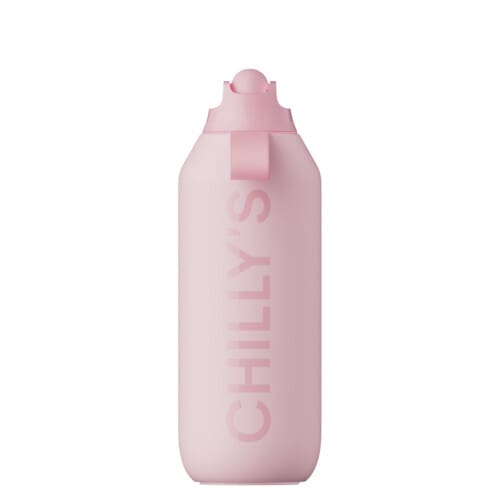 Chilly's Series 2 Flip Blush Pink Μπουκάλι Θερμός με Καλαμάκι 500ml
