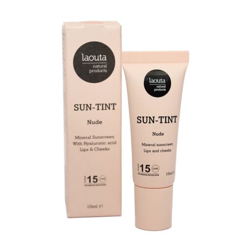 Laouta Sun Tint Nude Αντηλιακό, ενυδατικό και θρεπτικό balm SPF15 10ml