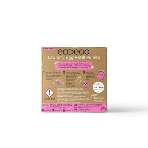 Ecoegg Refills Pellets, Ορυκτά σφαιρίδια επαναγέμισης αυγού - British Blooms