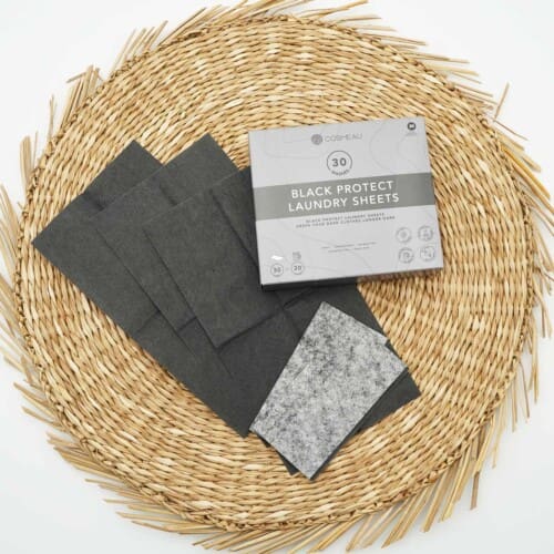 Bamboozy Cosmeau Φύλλα πλυντηρίου για σκούρα ρούχα Black Protect 10 πλύσεις