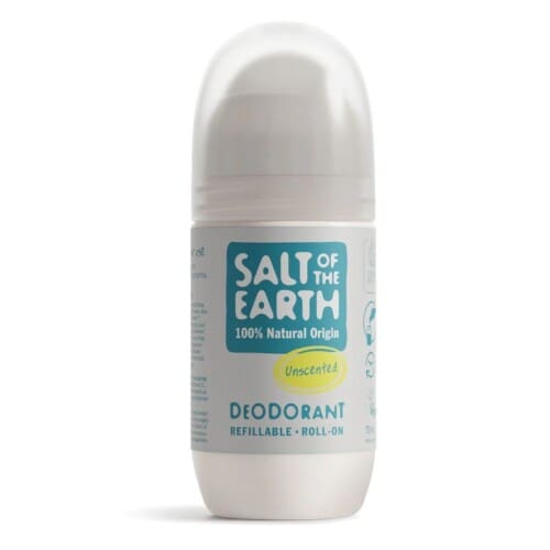 Salt of the Earth Vegan Αποσμητικό, Επαναγεμιζόμενο Roll-On 75ml, Unscented