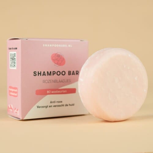 ShampooBars μπάρα σαμπουάν Ροδοπέταλα 60gr