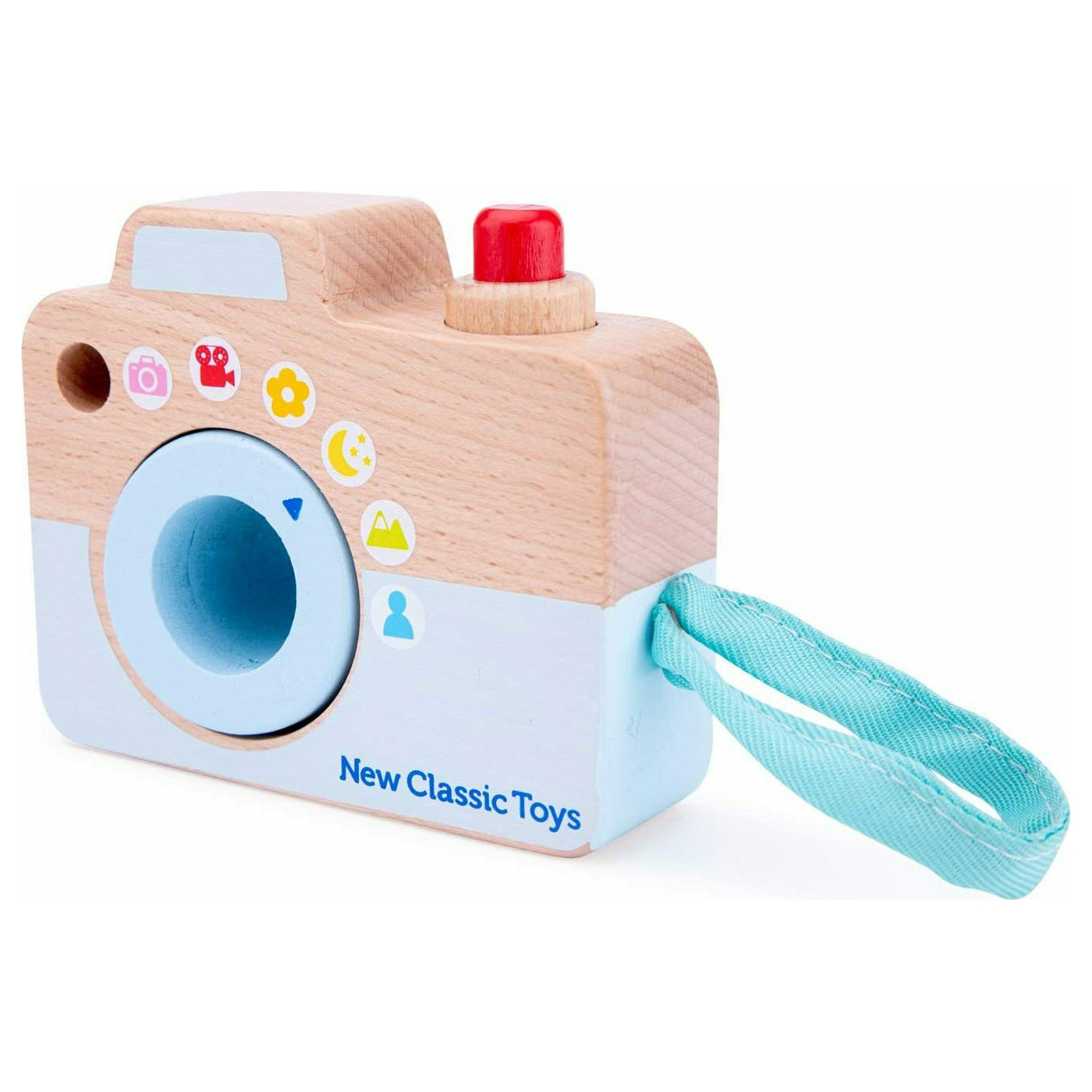 New Classic Toys Φωτογραφική Μηχανή από Ξύλο για 3+ Ετών