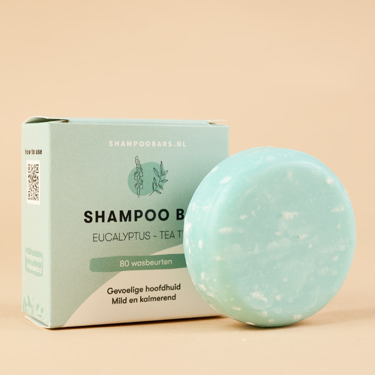 ShampooBars μπάρα σαμπουάν Ευκάλυπτος – Τεϊόδεντρο 60gr
