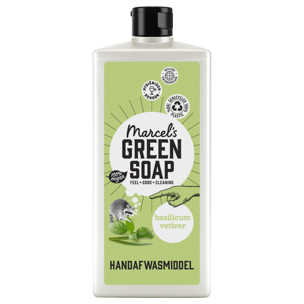 Marcel’s Green Soap Υγρό πιάτων Βασιλικός & βετιβέρ 500ml